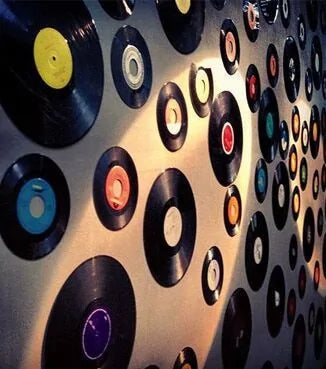 Retro Style Vinyl Record Wall Decoration