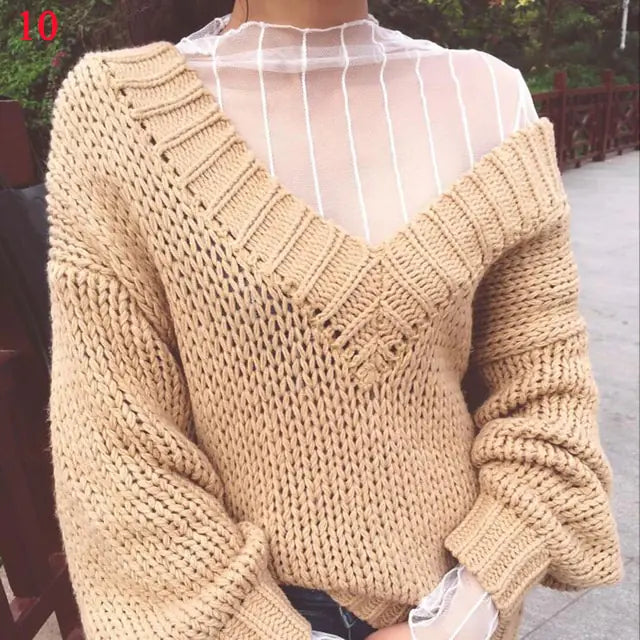 Women's Long Sleeve Sexy Mesh Top