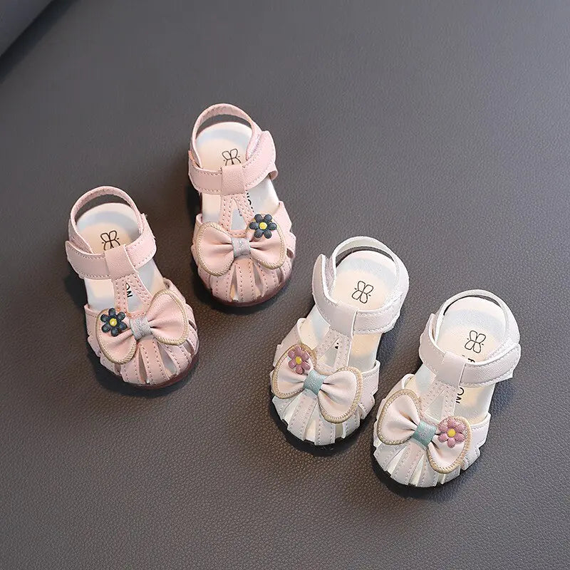 1-3Y Toddler Sandals Fashion Bowknot