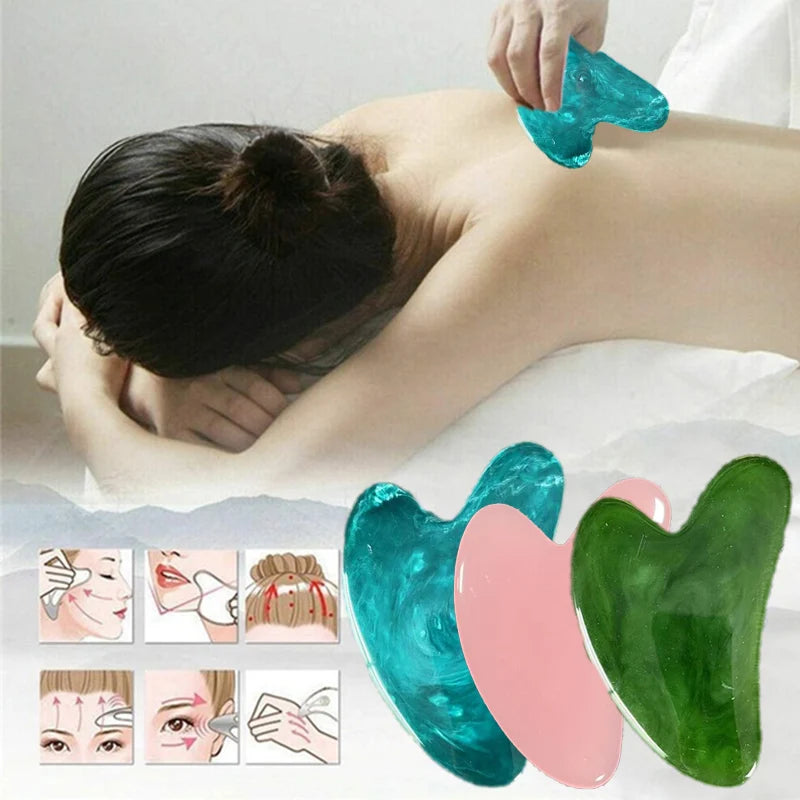 Plate Jade Face Massager Scrapers