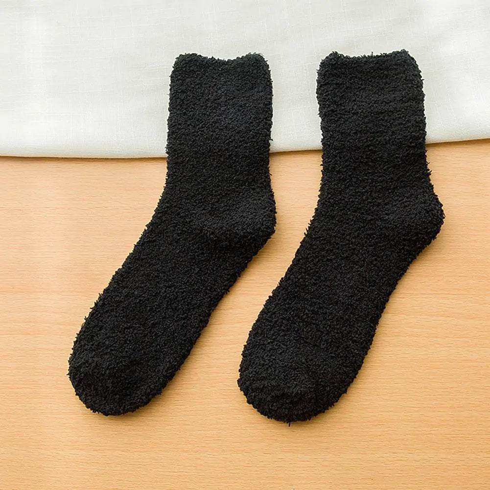 Women's Cute Soft Fluffy Vibrant Socks