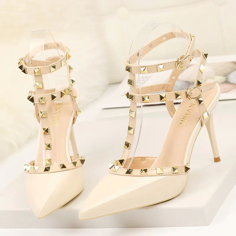 High Heel Single Summer Sandals