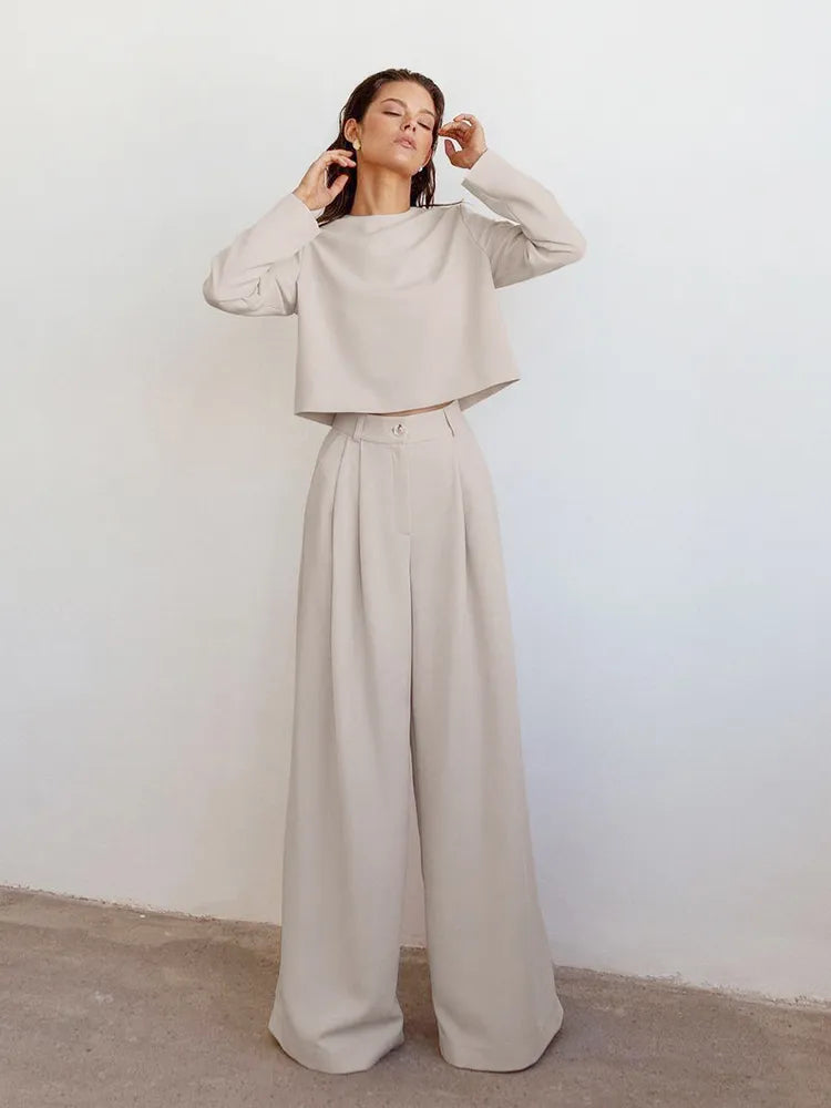 Vintage Wide-Leg Palazzo Pants