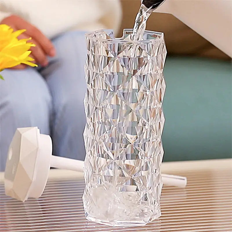 Crystal Lamp Air Humidifier Color Night Ligh