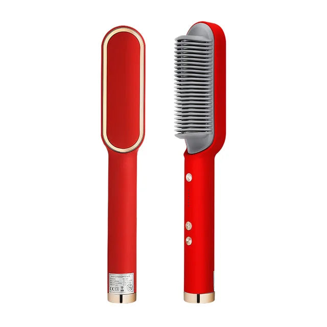 5-Setting PTC Electric Hair Straightening Brush