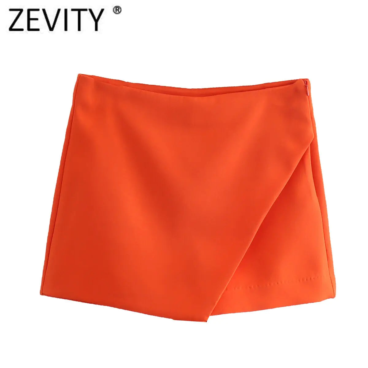 Candy Color Asymmetrical Shorts