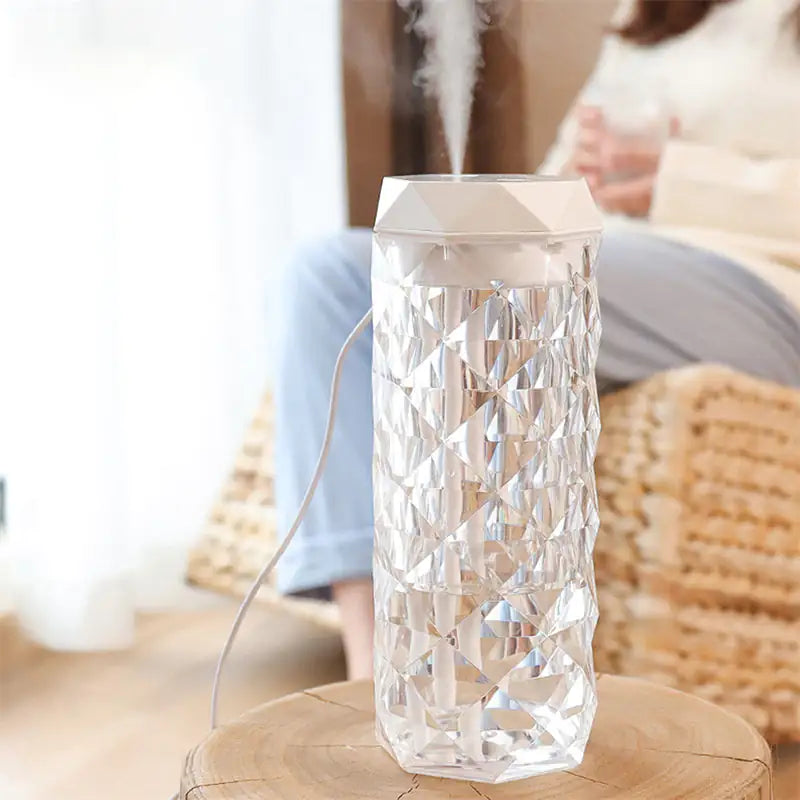 Crystal Lamp Air Humidifier Color Night Ligh