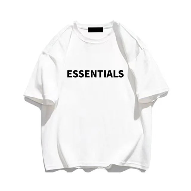 Reflective Round Neck T-shirt: Casual Comfort