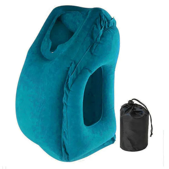 PVC Inflatable Air Travel Pillow