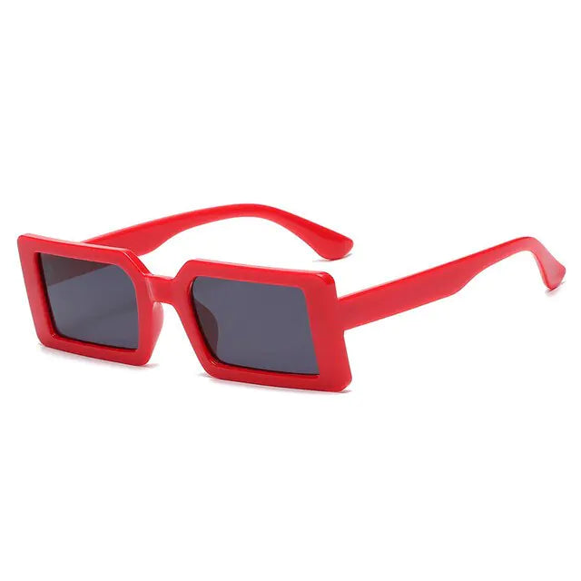 Rectangle Vintage Sunglasses UV400 Eyewear