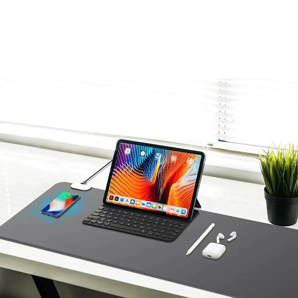 Wireless Charging Desk Mat