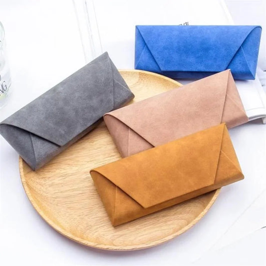 Fashion PU Leather Sunglasses Case 6.5cm