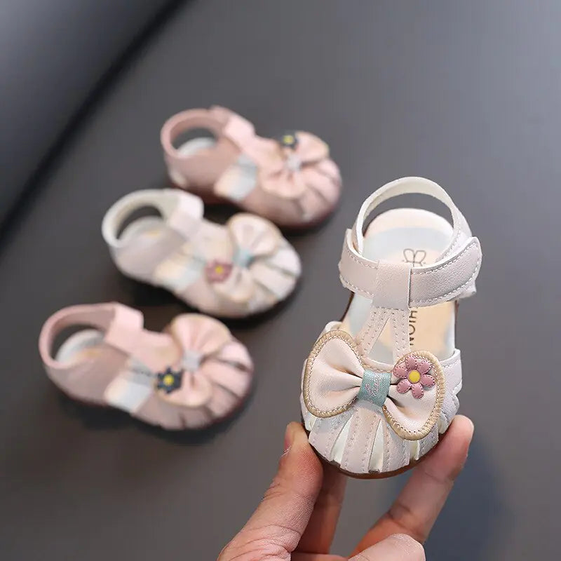 1-3Y Toddler Sandals Fashion Bowknot