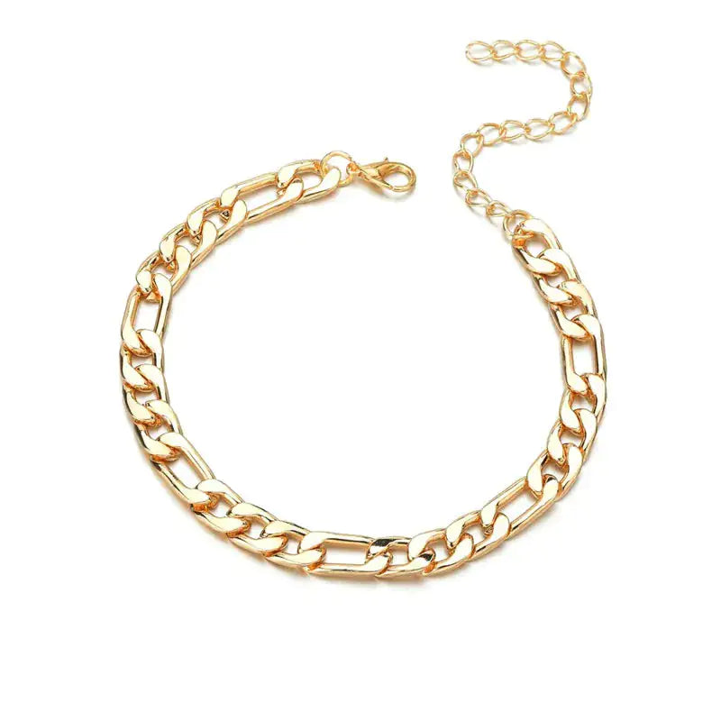 Gold Cuban Chain Anklets