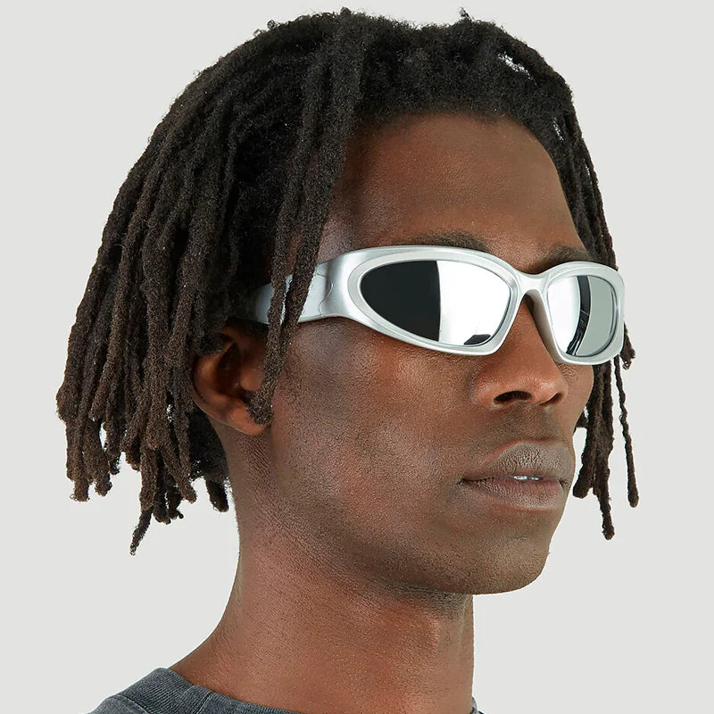 Rectangular Retro Sunglasses