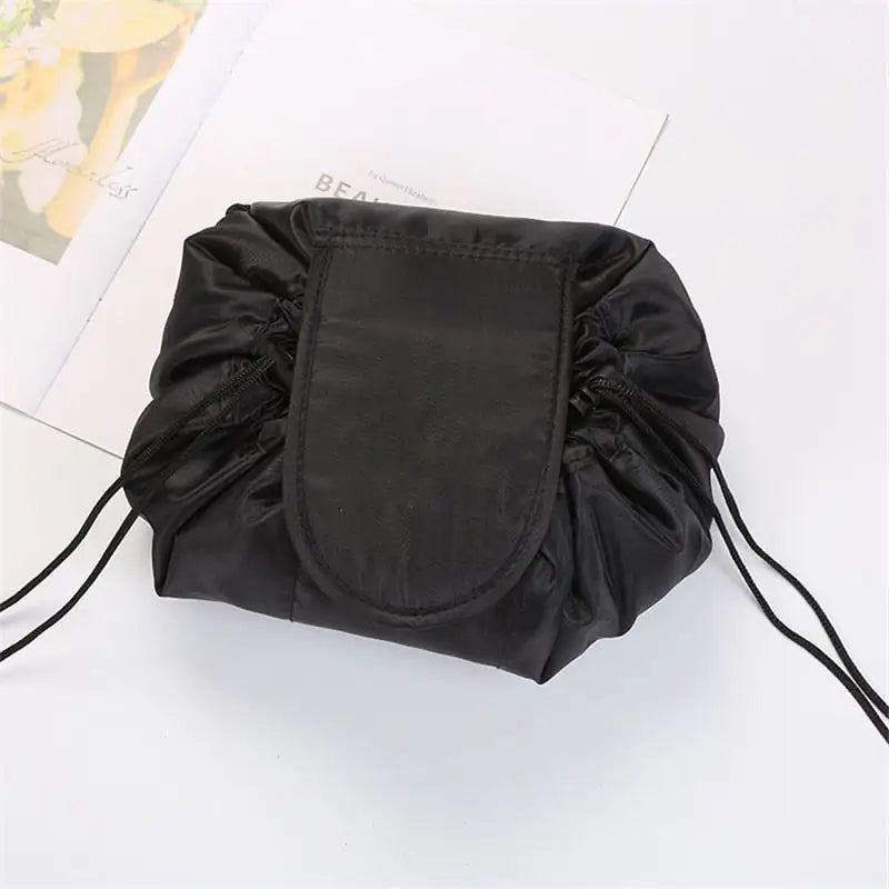 Drawstring Travel Makeup Bag Organizer