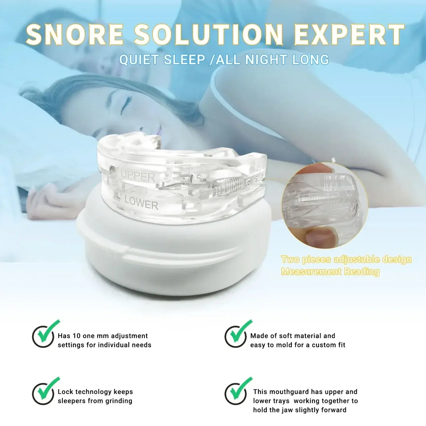 Magnetic Anti-Snore Nose Clip