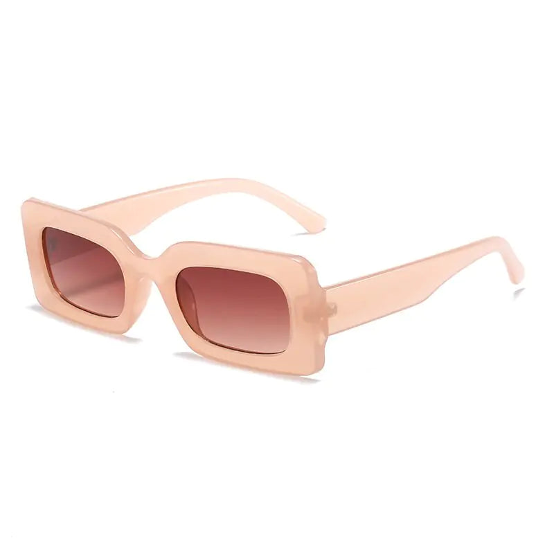 Fashion Pink Square Sunglasses