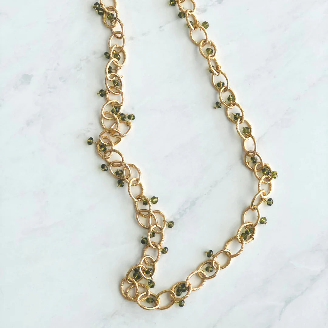 Chain Droplets Necklace