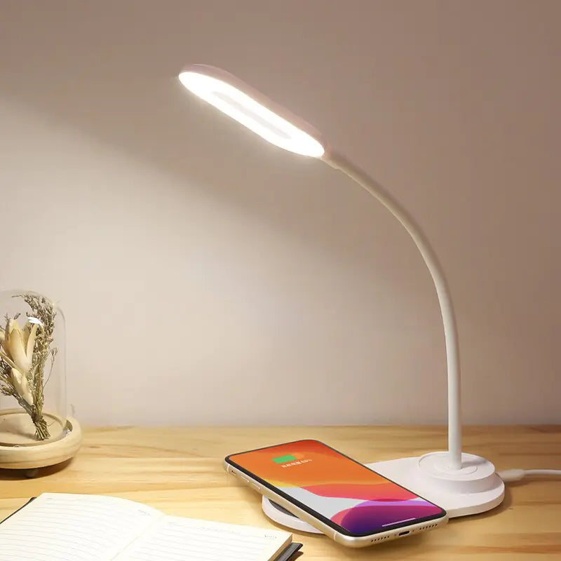 LED Desk Lamp with Wireless Charger