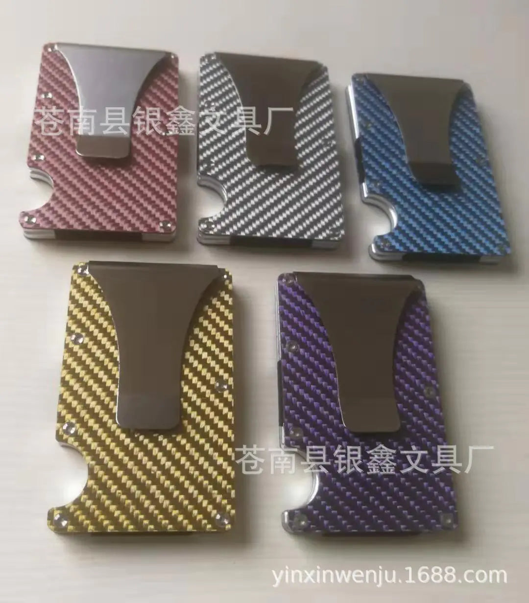 Carbon Fiber Men's Card Holder