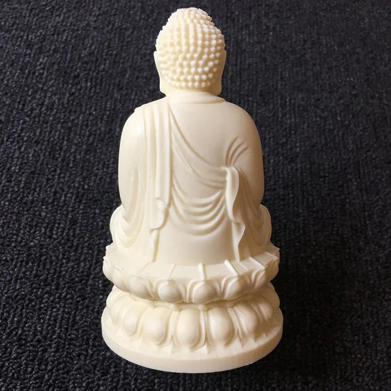 Buddha Ivory Fruit Statue