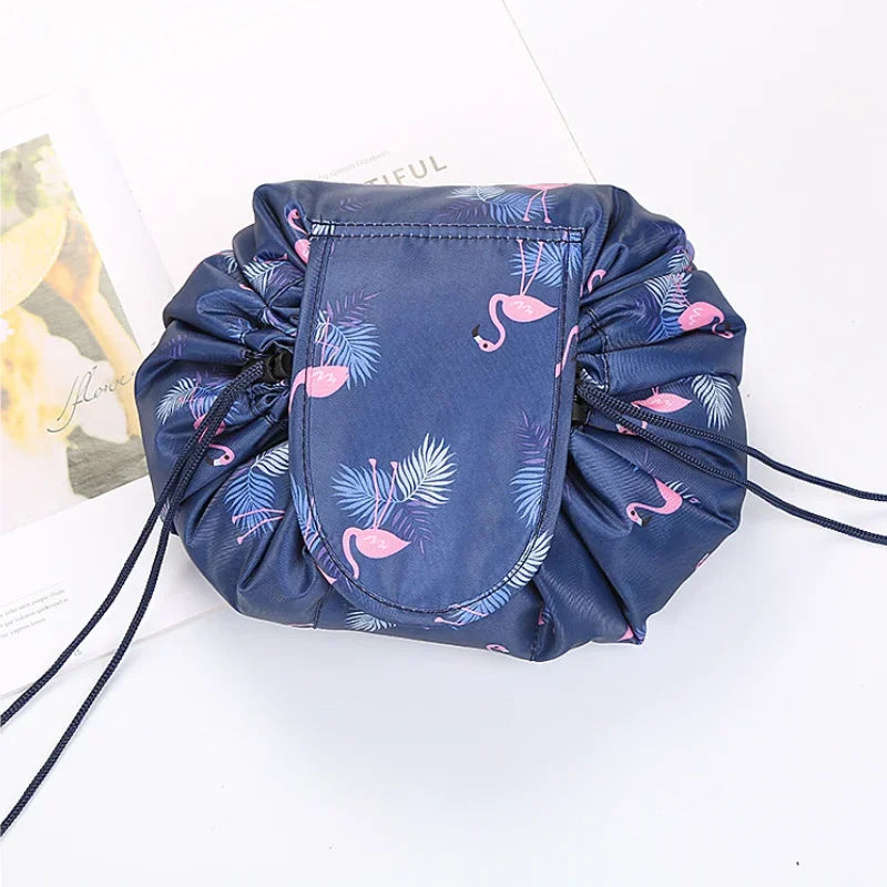 Drawstring Travel Makeup Bag