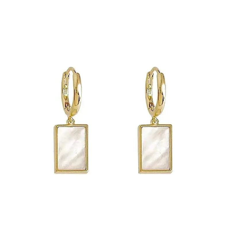 New Fashion Women's Square Fritillaria Earrings