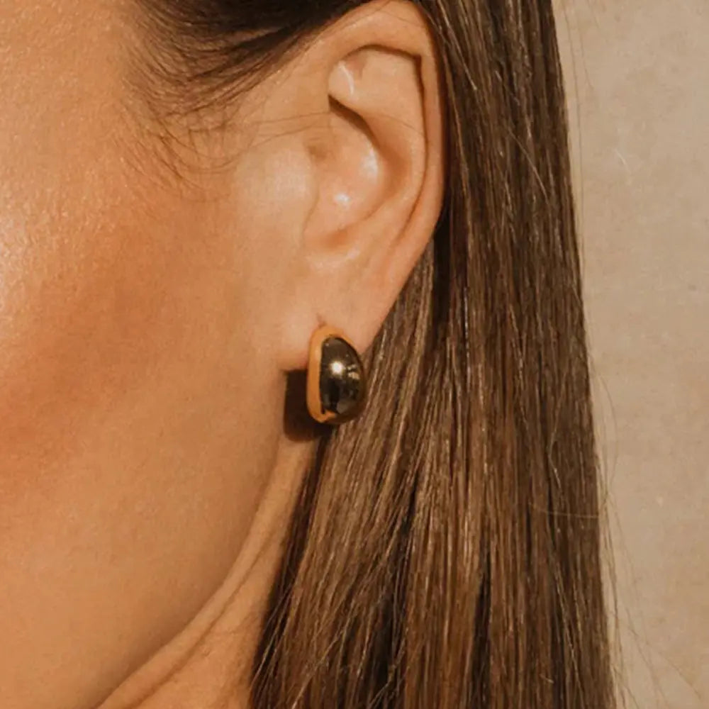 Chunky Hoops Earrings