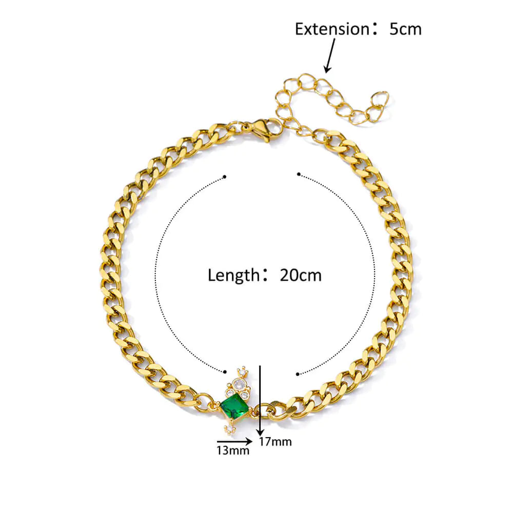 Stainless Steel Chain Anklet