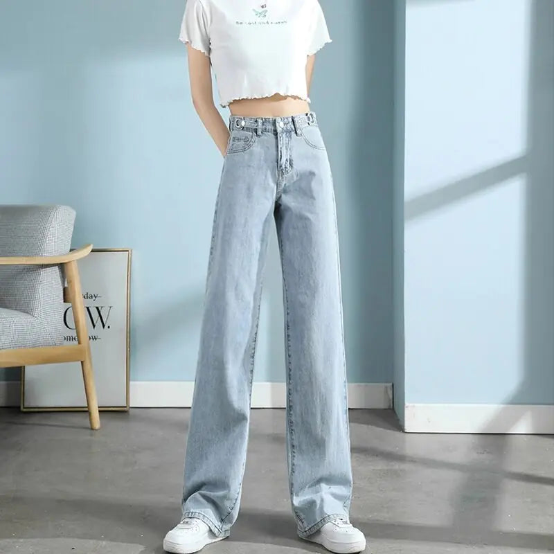 High Waisted Jeans For Woman