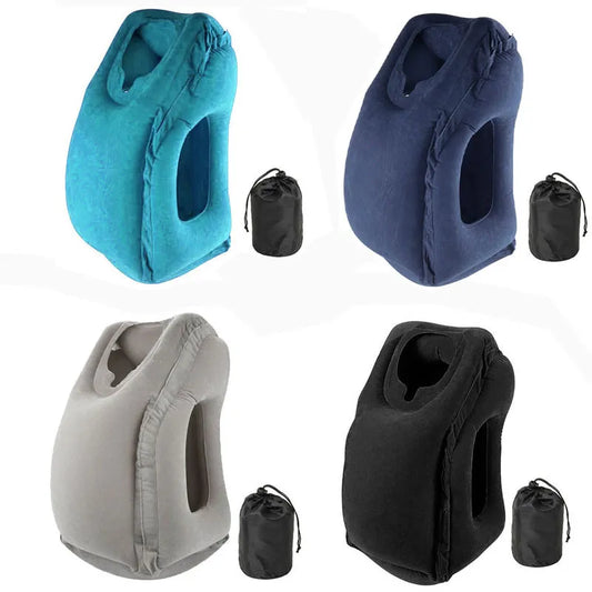 PVC Inflatable Air Travel Pillow