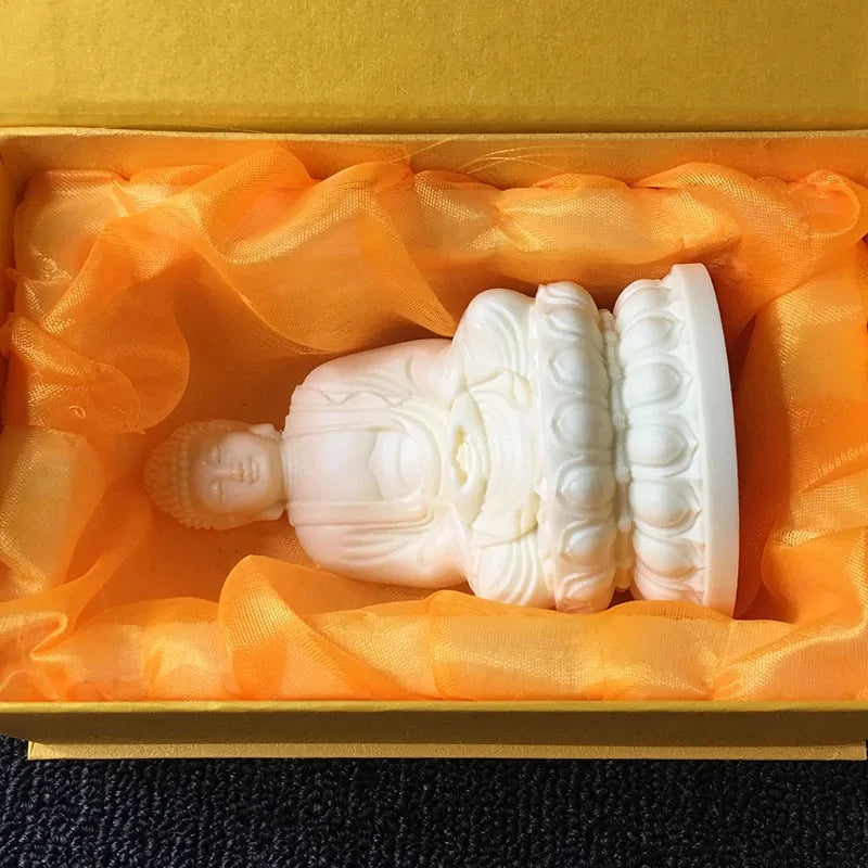 Buddha Ivory Fruit Statue