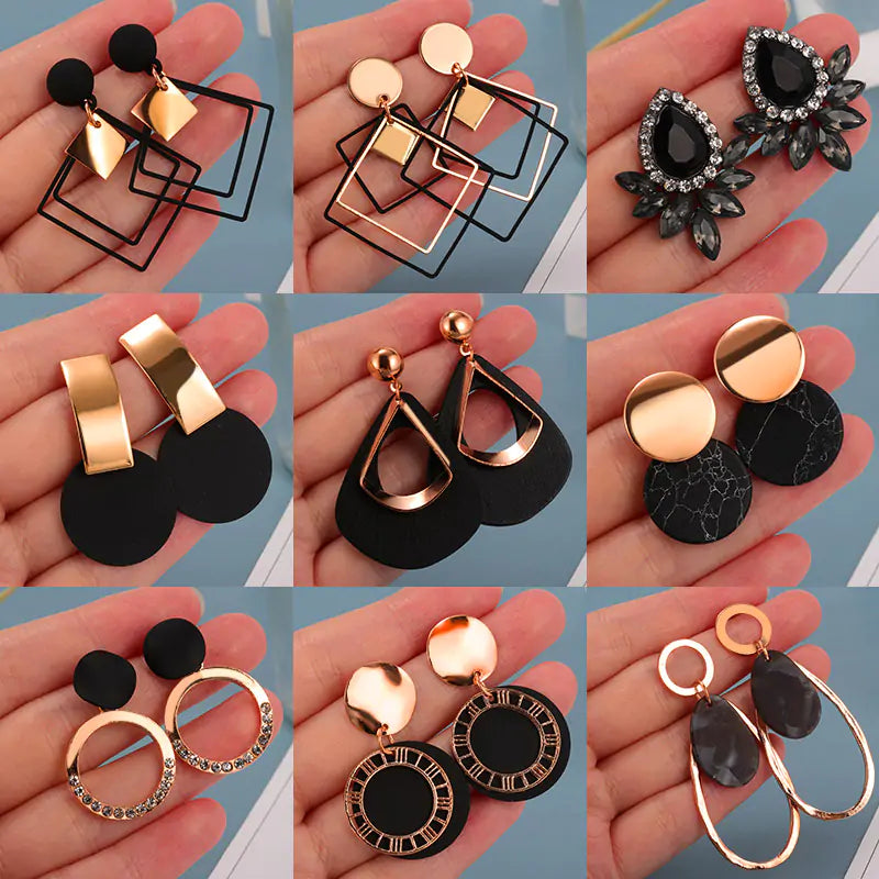 Korean Statement Earrings