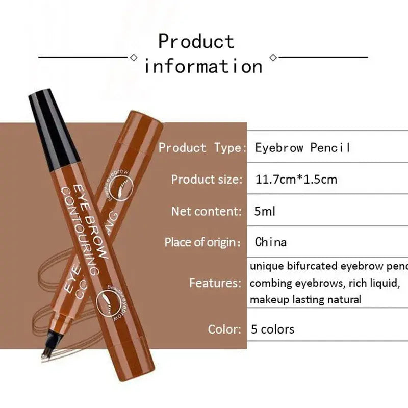 Waterproof Microblading Eyebrow Pen Set