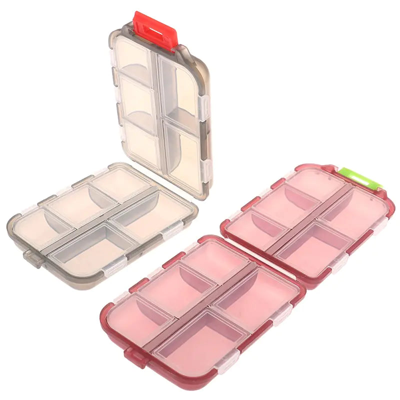 Portable Travel Pill Organizer Case