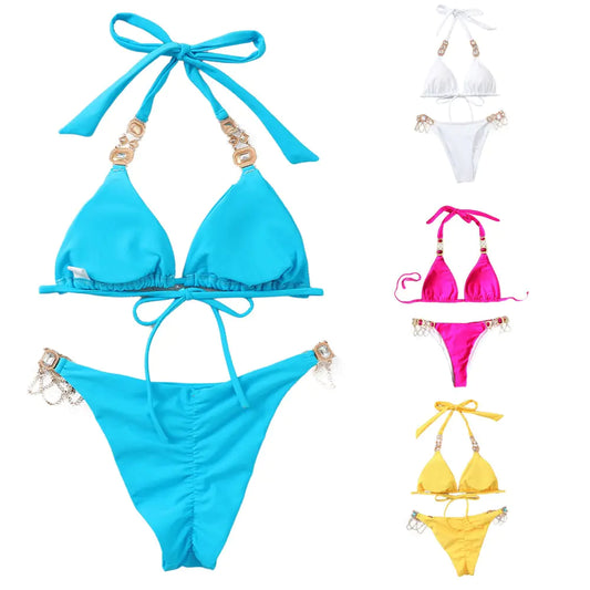 Women Casual Swimsuit Bikini Set