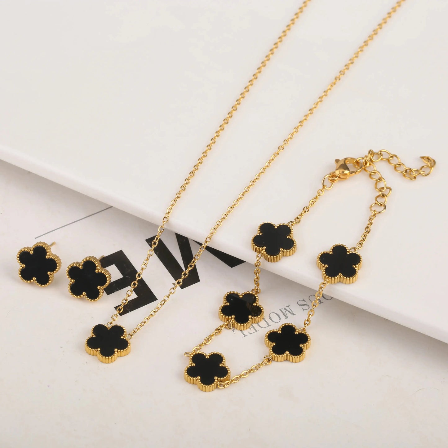 Asymmetric Plum Blossom Plant Five Jewelry