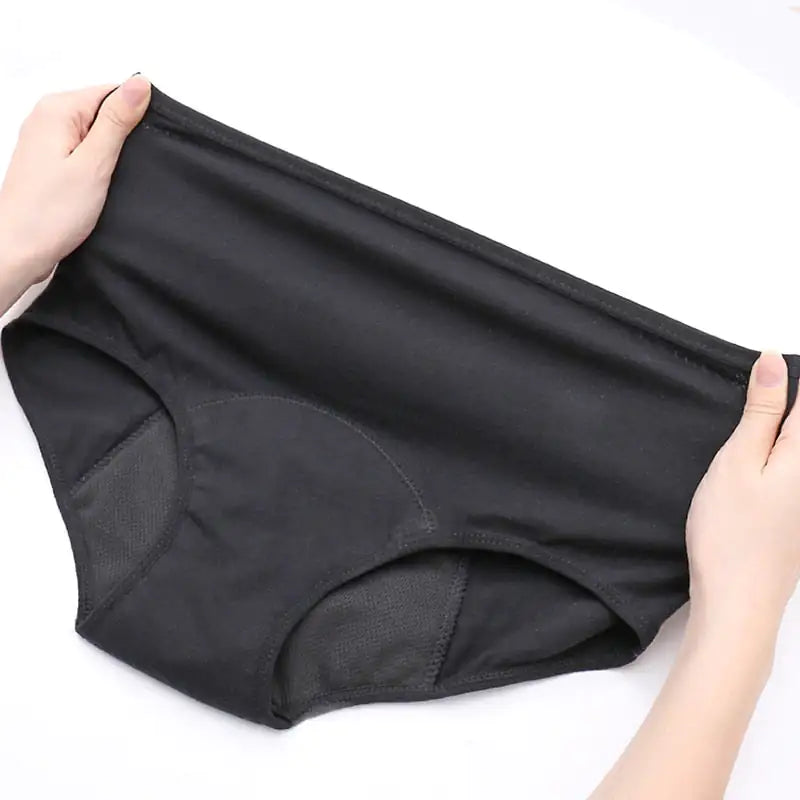 High Waist Cotton Menstrual Underwear