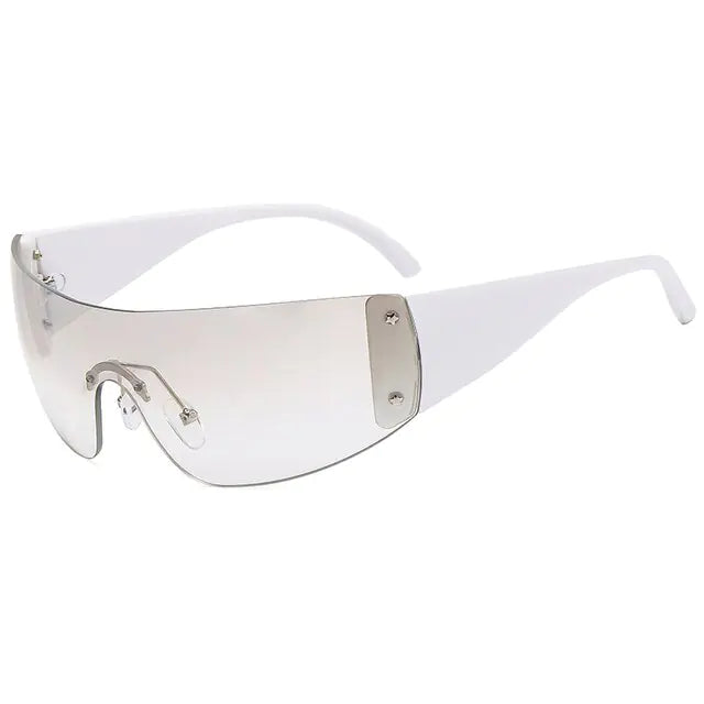 Rimless One Piece Sunglasses