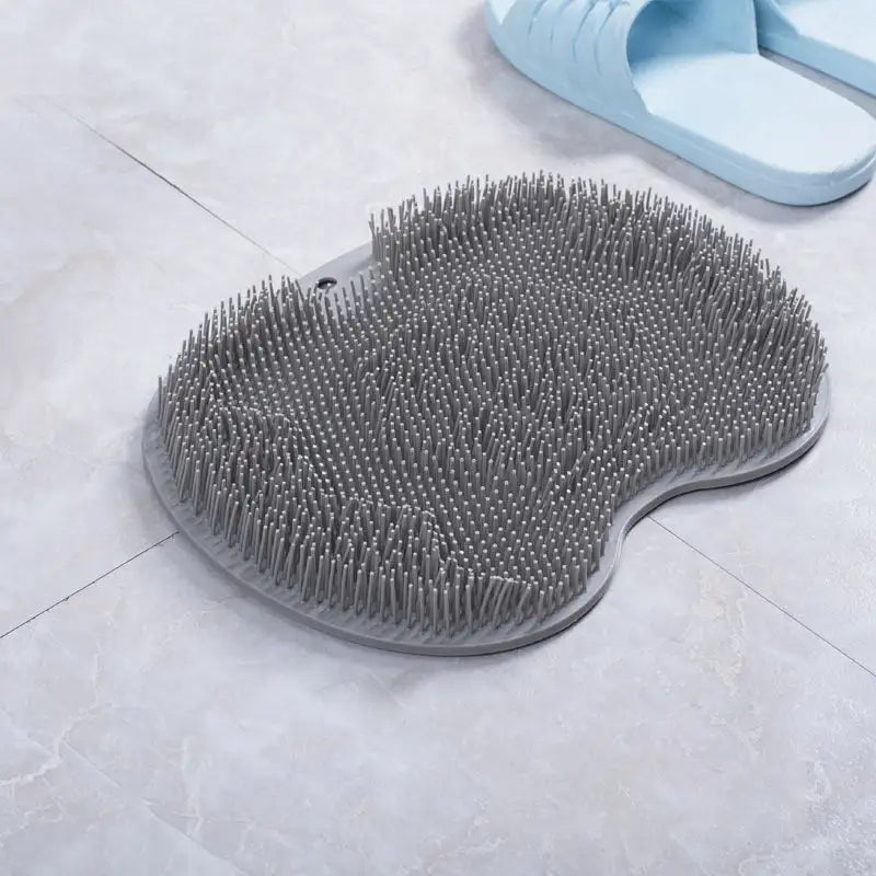 Non-Slip Silicone Back Brush And Foot Massage Pad