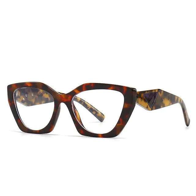 Retro Rectangular Cat Eye Sunglasses