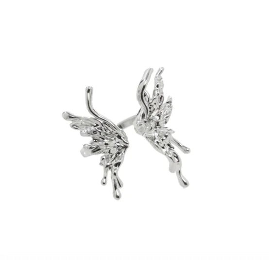 Sweet Cool Metal Butterfly Rings