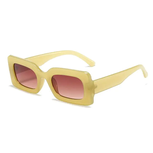 Fashion Pink Square Sunglasses