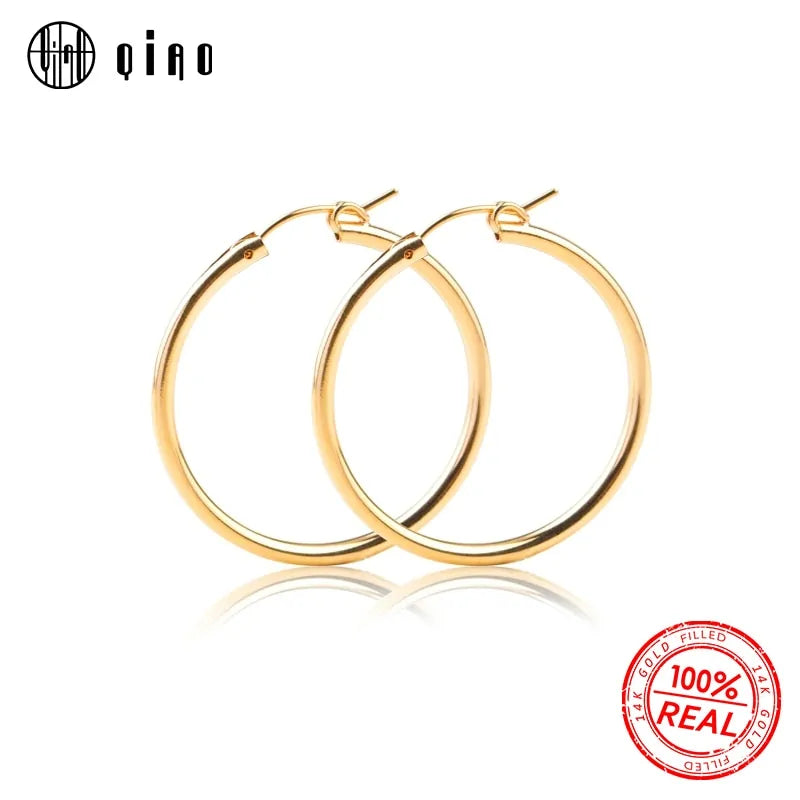 Gold Hoop Earrings