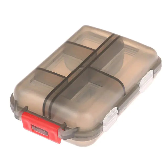 Portable Travel Pill Organizer Case