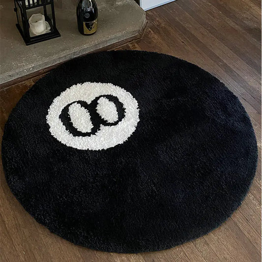 Simulation Billiards 8 Ball Rug