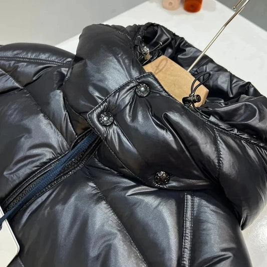 Couple Style Luxury Hooded Down Jacket