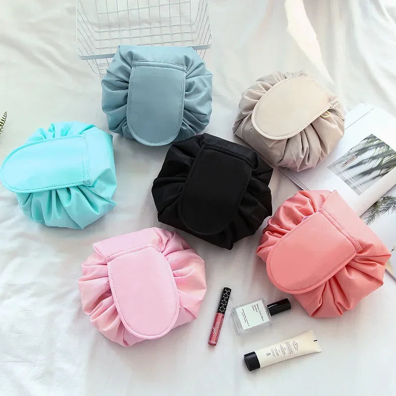 Drawstring Travel Makeup Bag