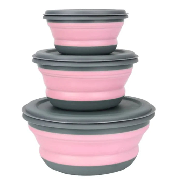 Stackies™ Collapsible Food Storage Containers